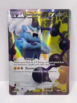 Thundurus Ultra Rare Pokemon TCG Emerging Powers 97/98 - Image 1