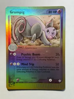 Grumpig - Ex Dragon 6/97 2003 - E Reader - Pokemon TCG - NM Reverse Holo - Image 1