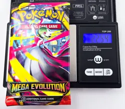 Pokemon TCG MEGA EVOLUTIONS BOOSTER PACK LOT OF 6 Factory Sealed Heavy - Image 3