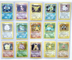 15x Full Base Set HOLO LOT Pokemon CHARIZARD BLASTOISE VENUSAUR + More Holo WOTC - Image 3