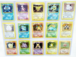15x Full Base Set HOLO LOT Pokemon CHARIZARD BLASTOISE VENUSAUR + More Holo WOTC - Image 5