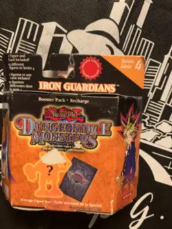 DUNGEON DICE MONSTERS 1xBOOSTER SERIES 4 FACTORY SEALED IRON GUARDIANS Yu Gi Oh! - Image 4