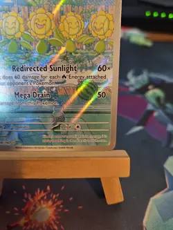 Pokemon TCG Sunflora Holo Card 169/167 Twilight Masquerade Series NM - Image 4