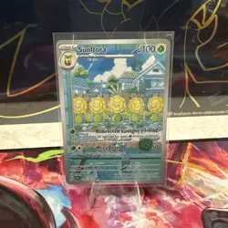 Pokemon TCG Sunflora Card 169/167 Twilight Masquerade Series - Image 1