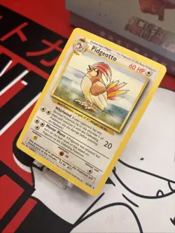 Pokemon TCG Pidgeotto Card 22/102 Base Set, Unlimited Rare, NM Condition - Image 3