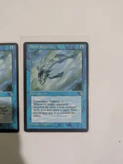 3x Mystic Remora 1995 magic the gathering cards - Image 2