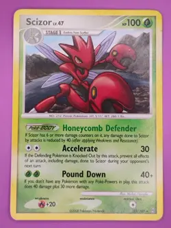 Scizor 25/100 Stormfront Regular Finish Mid-Era Pokemon Card - Image 1