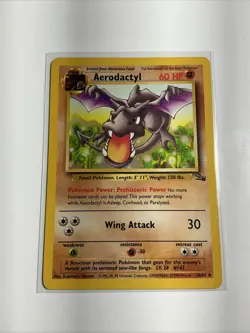 Aerodactyl 16/62 Fossil Regular Pokemon Card TCG - Image 1