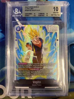 Dragon Ball Super Card Game Vegito - FB04-130 BGS 10 - Image 1