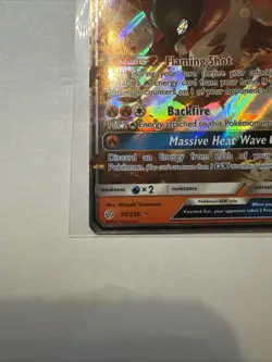 Pokemon Card - Volcarona GX 35/236 Cosmic Eclipse - NM - Image 5