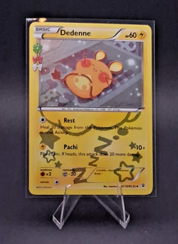 Dedenne RC10/RC32 Generations Radiant Collection Holo Pokemon Card NM/LP - Image 1