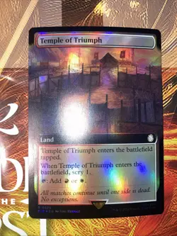 Temple of Triumph (Extended Art) Universes Beyond: Fallout Foil - Image 1