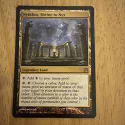 Nykthos, Shrine to Nyx Regular Theros The List MTG Magic Gathering Single - Image 1