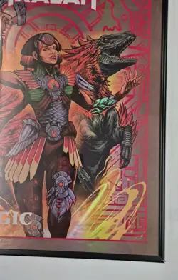 MTG Magic the Gathering Lost Caverns of Ixalan Framed Foil Promo Poster READ - Image 5