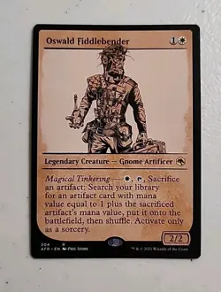 Oswald Fiddlebender (Showcase) Adventures in the Forgotten Realms Regular MTG - Image 1