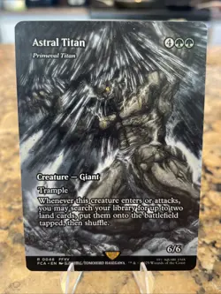 Astral Titan - Primeval Titan (Showcase) Final Fantasy: Through the Ages Regular - Image 1