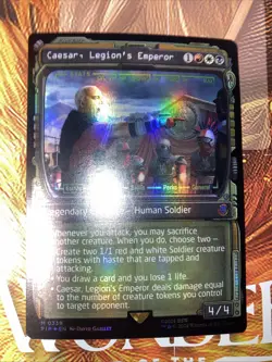 Caesar, Legion's Emperor (Showcase) Universes Beyond: Fallout Foil - Image 1