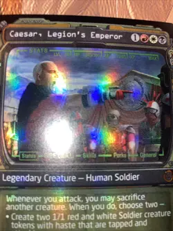 Caesar, Legion's Emperor (Showcase) Universes Beyond: Fallout Foil - Image 2