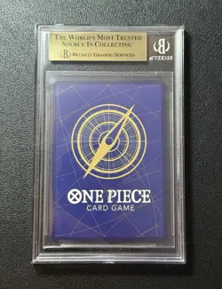 BGS 9.5 Stussy SR SP Parallel ONE PIECE English A Fist of Divine Speed OP07-085 - Image 2