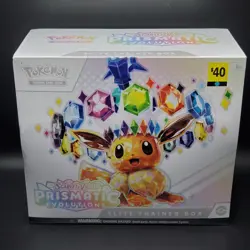 Prismatic Evolutions - Elite Trainer Box (ETB) - Pokemon TCG - New & Sealed #A89 - Image 1