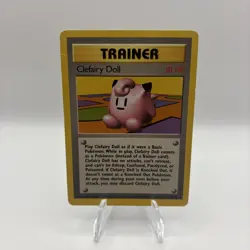 Pokemon TCG Clefairy Doll Base Set 70/102 Regular Unlimited Rare WOTC - Image 1