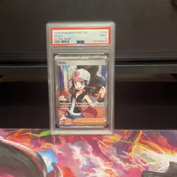 PSA 9 Hilda Ultra Rare White Flare 164/086 Pokemon English - Image 1