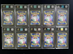 2025 Pokemon TCG JPN Mega Drem ex Pikachu ex H M2a 044/193 RR RPA 10 Lot*10 PC46 - Image 2