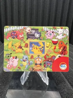Pokemon Vintage Pocket Monsters Vending HOLO Prism Sticker Bandai 1999 Nintendo - Image 2
