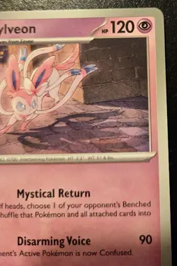 Sylveon 022/064 Uncommon Scarlet & Violet: Shrouded Fable Pokemon TCG - Image 3