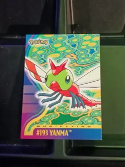 2001 Topps Pokemon TV Animation Edition - Johto Series 1 Yanma #193 - Image 1