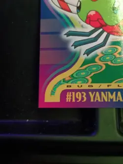 2001 Topps Pokemon TV Animation Edition - Johto Series 1 Yanma #193 - Image 2