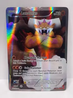 Landorus Pokemon TCG Black Star Promo BM43 MP - Image 1