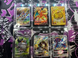Pokemon TCG TAG Gem Mint 10 Graded Slab Lot - Charizard Mr. Mime Dudunsparce - Image 1