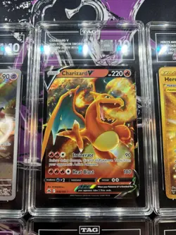 Pokemon TCG TAG Gem Mint 10 Graded Slab Lot - Charizard Mr. Mime Dudunsparce - Image 3