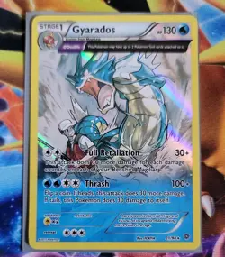 Gyarados 21/98 XY-Ancient Origins 2015 Reverse Holo Full Art Rare Pokemon TCG - Image 1