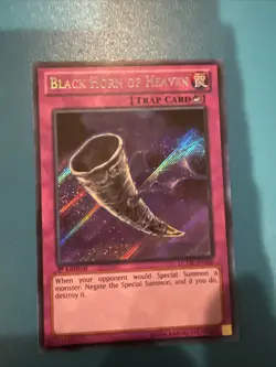 3x Black Horn of Heaven LCYW-EN300 Legendary Collection 3: Yugi's World 1st Ed - Image 2
