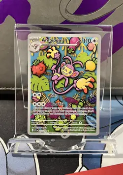 Ambipom 107/094 Me02: Phantasmal Flames Illustration Rare Holo Pokemon TCG - Image 1