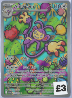 Pokemon TCG Ambipom 107/094 Me02: Phantasmal Flames Holo - Image 1