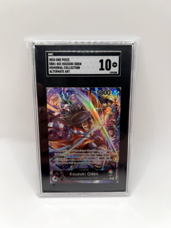 Kouzuki Oden EB01-001 Alternate Art One Piece SGC 10 English - Image 1