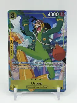 One Piece - Usopp (Full Art) Foil - Starter Deck 29: Egghead ST29-002 - NM - Image 1