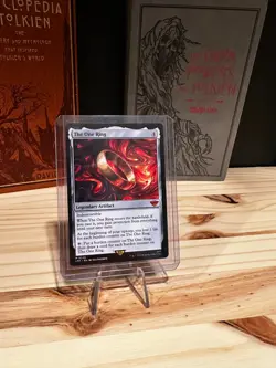 THE ONE RING (MYTHIC) The Lord Of The Rings Magic MTG NEAR MINT CARD Packfresh - Image 1