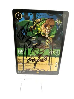Peter Raymundo - Stitch Original Artist -Lorcana Beast PSA/DNA Cert - Disney 10 - Image 2