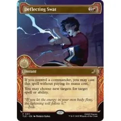 Deflecting Swat (showcase) M/NM Magic MTG Avatar: The Last Airbender Eternal - Image 1