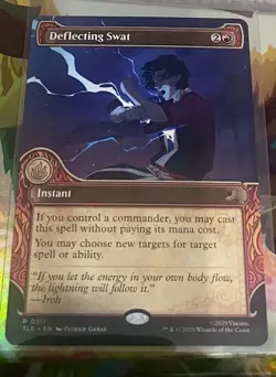 MTG Deflecting Swat (Showcase) NM *NF* Avatar: The last air bender - Image 1
