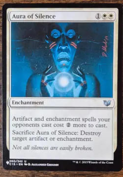 Aura of Silence The List Reprints Regular Magic: The Gathering MTG - Image 1