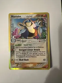 Blastoise (Delta Species) 2/100 Crystal Guardians Holo Rare - Image 1
