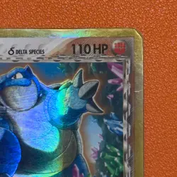 Blastoise (Delta Species) 2/100 Crystal Guardians Holo Pokemon TCG - Image 4