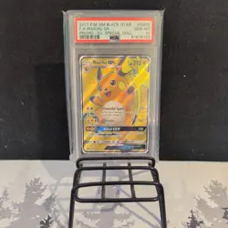 2017 POKEMON SM BLACK STAR PROMO #SM90 FULL ART/RAICHU GX PSA 10 - Image 1
