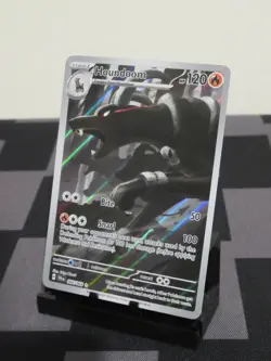 Pokemon TCG Houndoom 066/064 Sv: Shrouded Fable Holo Illustration Rare NM Mint - Image 1