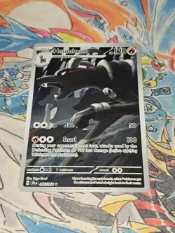 Pokemon TCG Houndoom 066/064 Sv: Shrouded Fable Holo Illustration Rare 2024 EN - Image 1